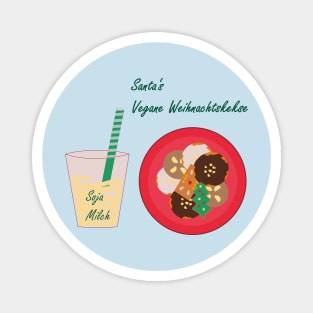 Santas Vegane Weihnachtskekse (German Xmas) Magnet